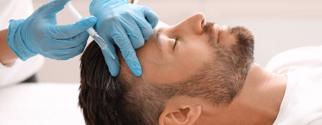 Botox treatment for chronic migraines performed by specialist