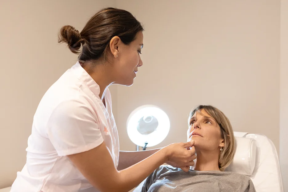 a patient underwent lip filler procedure